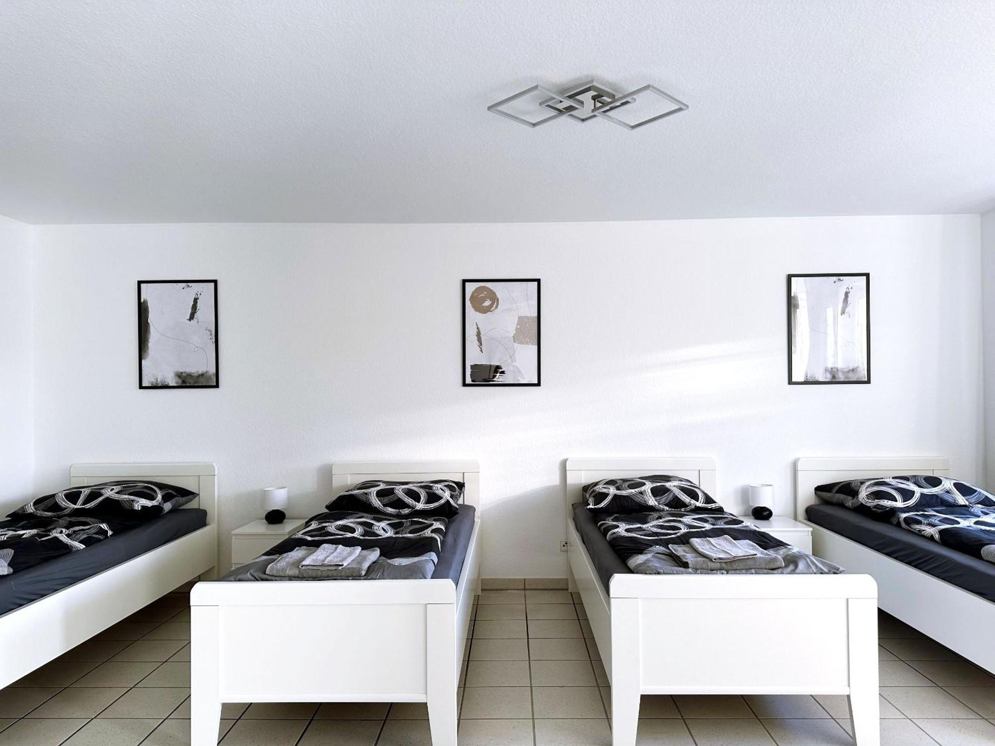 Schoene Apartments I Private Parkplaetze I Home2Share Munster  Exteriör bild