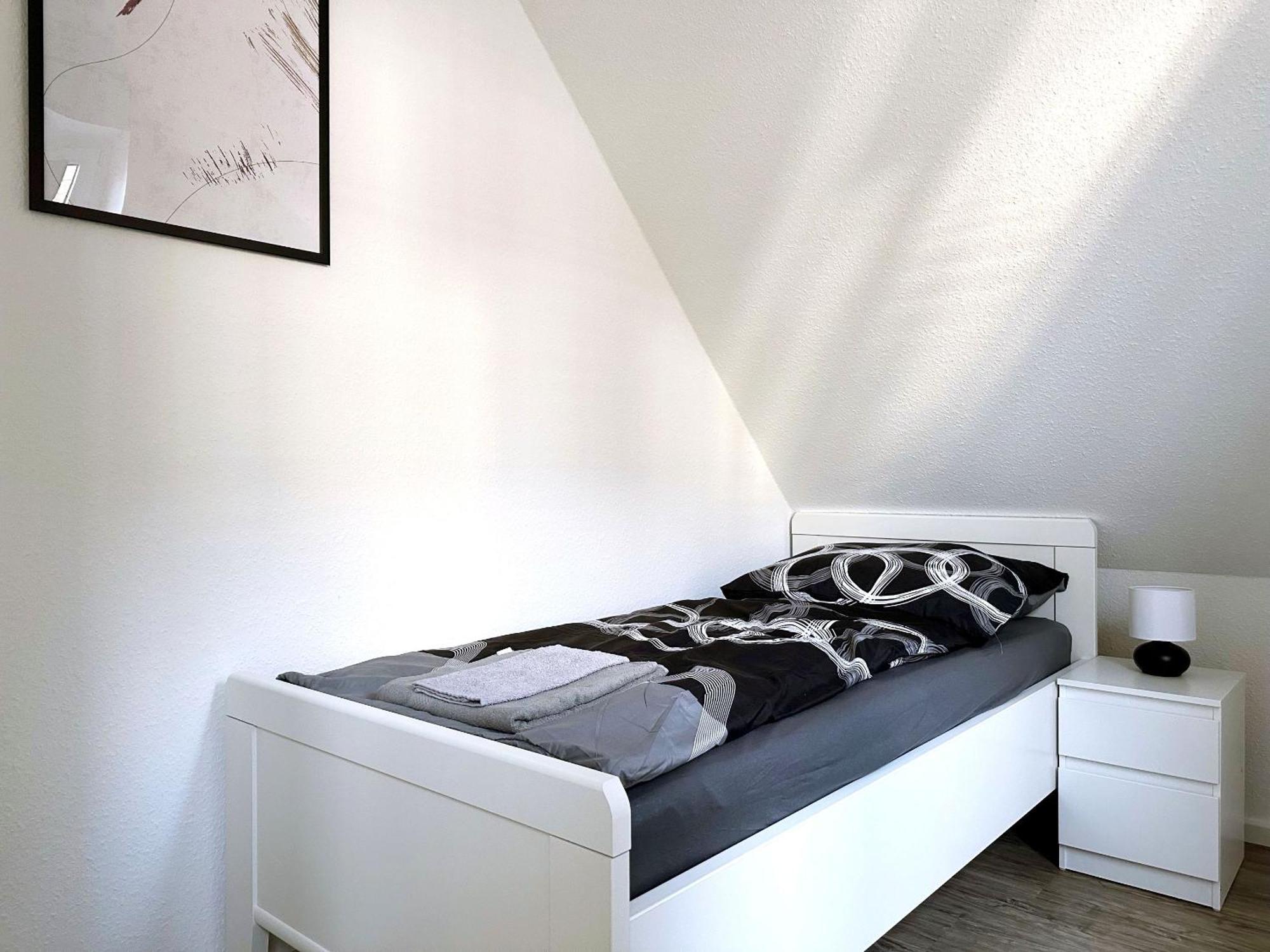 Schoene Apartments I Private Parkplaetze I Home2Share Munster  Exteriör bild