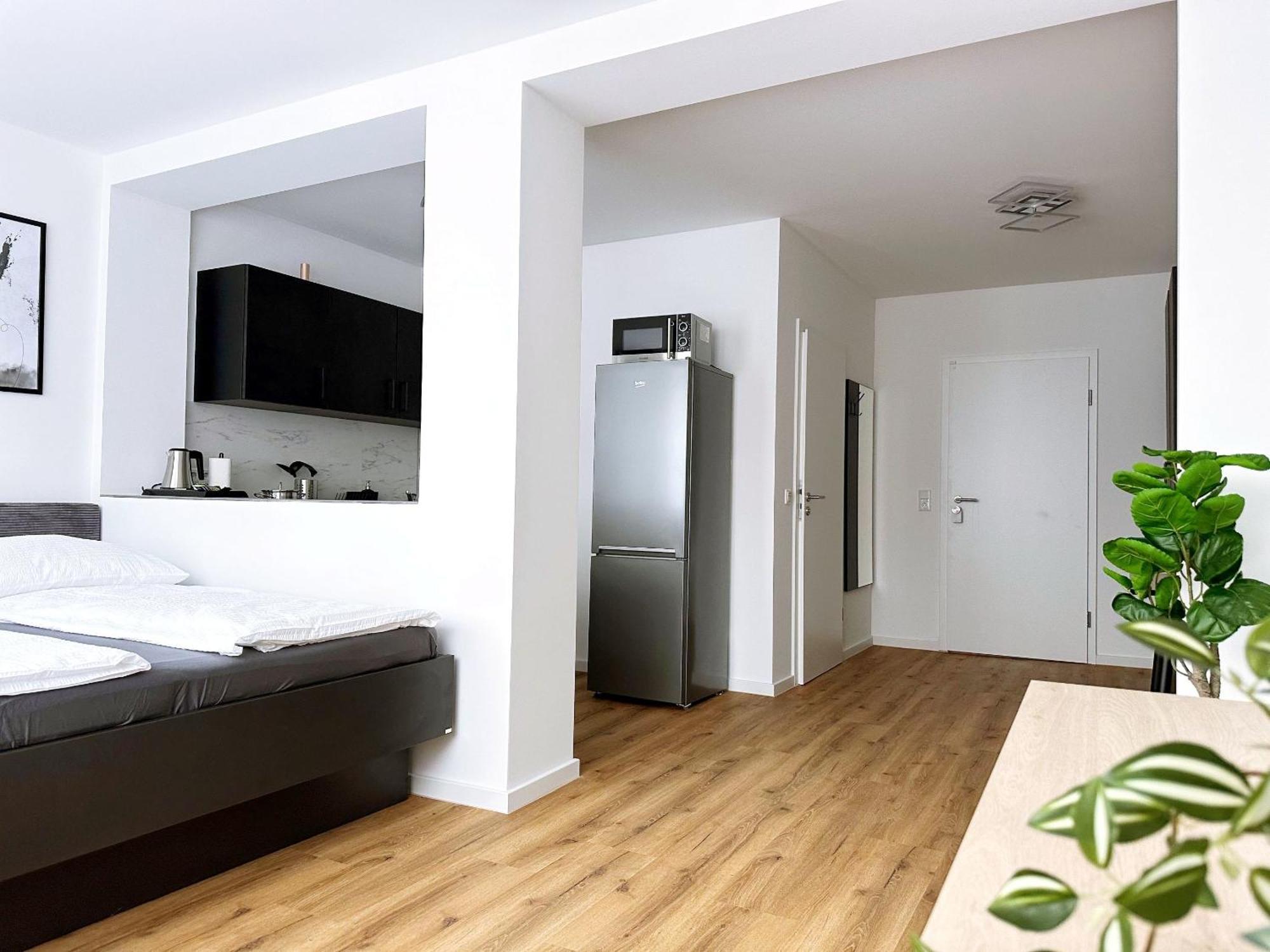 Schoene Apartments I Private Parkplaetze I Home2Share Munster  Exteriör bild